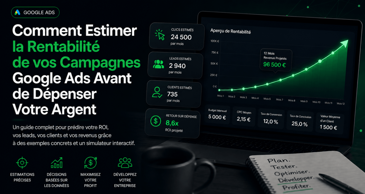 Comment Estimer la Rentabilité de Google Ads Avant de Dépenser de l’Argent 